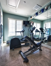 Residential Construction 30A Home - Fitness Room