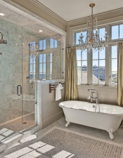 Master Bath in Luxury Home